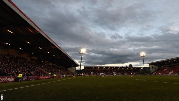 Airdrieonians' Excelsior Stadium