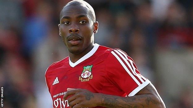 Wrexham defender Manny Smith