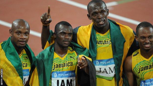 Usain Bolt & Nesta Carter