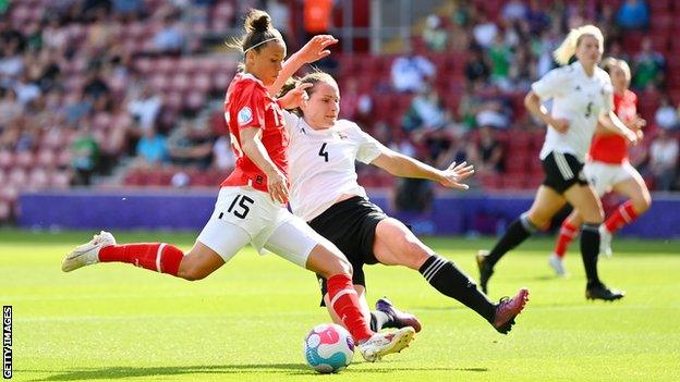 Sarah McFadden is playing the best football of her career