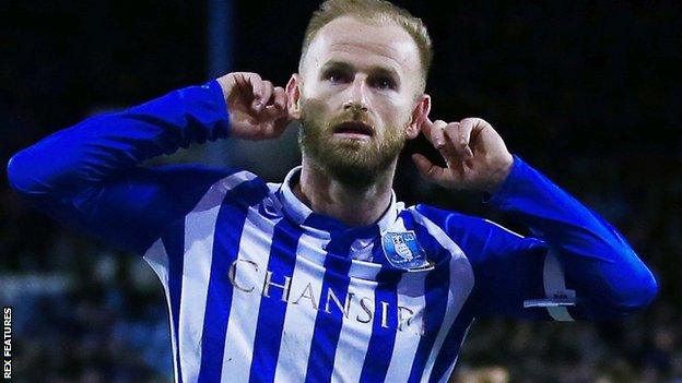 Barry Bannan celebrates