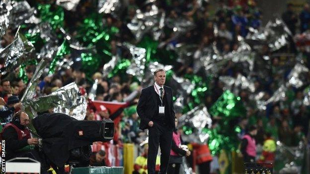 Northern Ireland were cheered on by a raucous Windsor Park crowd