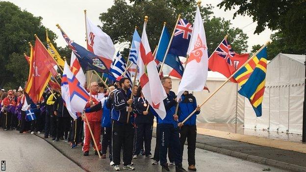 2019 Island Games closing ceremony