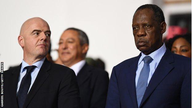 Infantino and Hayatou