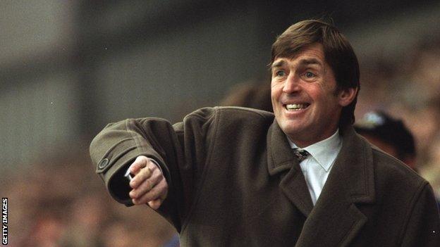 Sir Kenny Dalglish guided Blackburn to the title in 1994-95, with Alan Shearer scoring 34 goals for them in that season