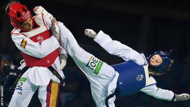 Jade Jones at Rio 2016