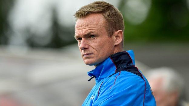Wrexham manager Dean Keates