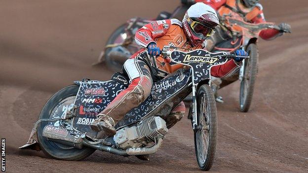 Swindon Speedway's Dawid Lampart