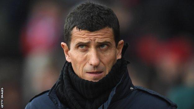 New Watford coach Javi Gracia saw his players struggle in the final third against Southampton