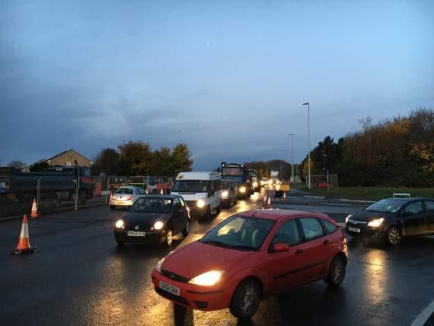 Traffic in Bradley Stoke