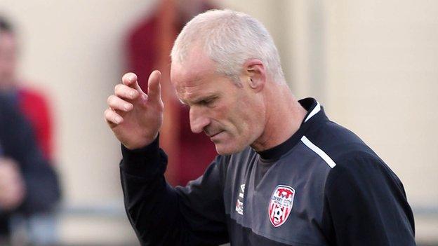 Paul Hegarty will take charge of Derry City until the end of the season