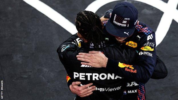 Lewis Hamilton, Max Verstappen