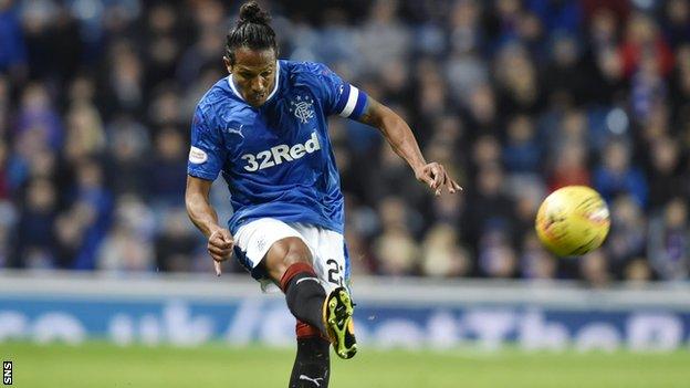 Rangers defender Bruno Alves