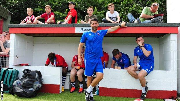 Lincoln City manager Danny Cowley.