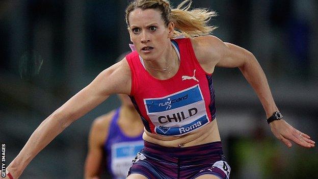 Child wants to improve on her Scottish 400m hurdles record in 2016