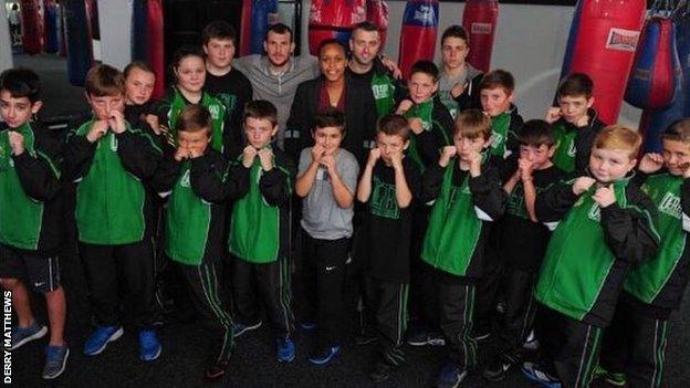 Derry Matthews' amateur boxing club