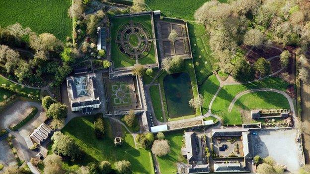 Aberglasney House and Gardens in Carmarthenshire