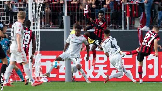 Teenage sensation Florian Wirtz has five goals in six appearances for Bayer Leverkusen this season