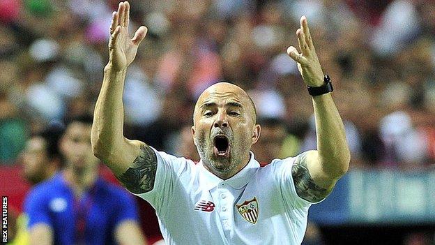 Sevilla boss Jorge Sampaoli