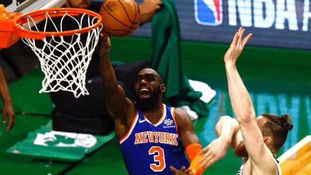 The New York Knicks have benefited from an upgrade to their home at Madison Square Garden