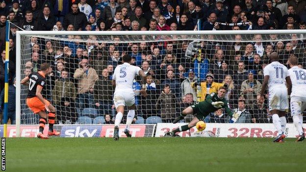 Robert Green saves a penalty