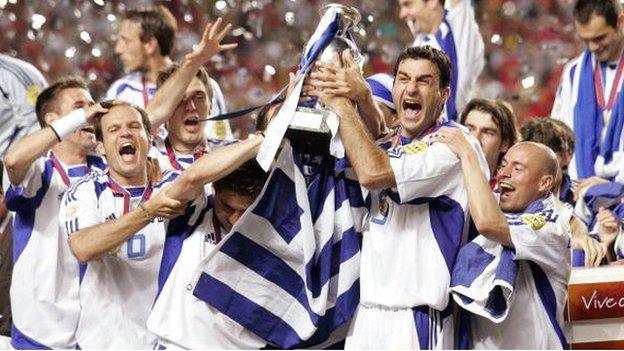 Greece win Euro 2004