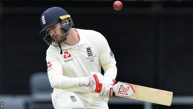 England's Mark Stoneman avoids a bouncer