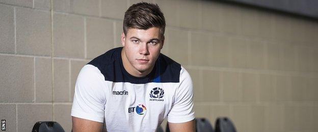 Huw Jones' meteoric rise has been rewarded with his first Six Nations start