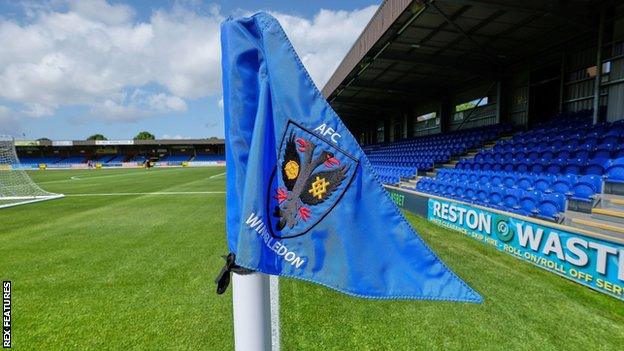 AFC Wimbledon flag