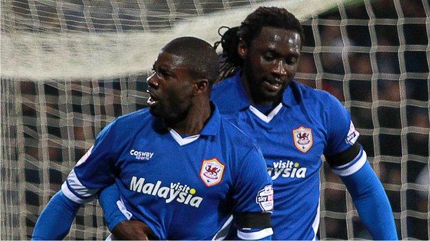 Bruno Ecuele Managa and Kenwyne Jones