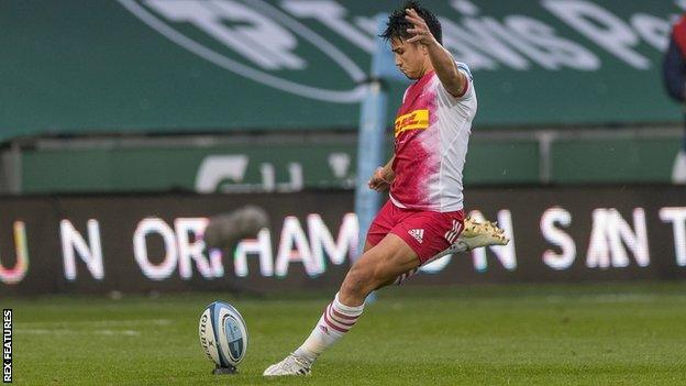 Marcus Smith scored 24 points for Quins, almost half their total