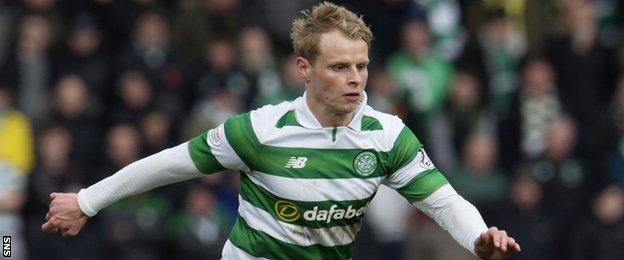 Celtic winger Gary Mackay-Steven