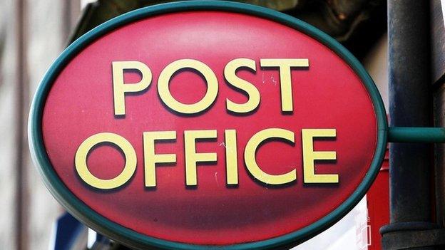 post office sign