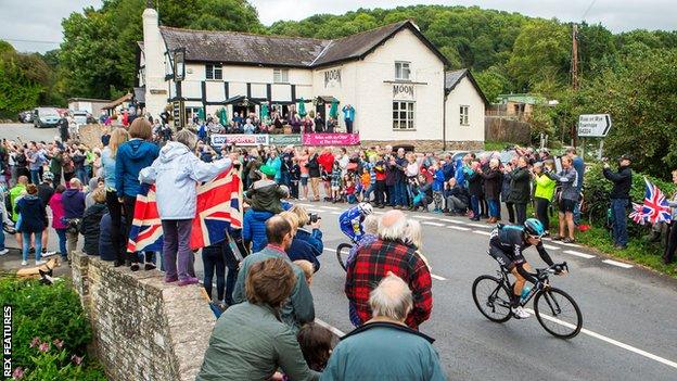 Geraint Thomas Tour of Britain picture