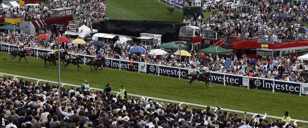 Epsom Derby festival, Surrey, 6 June 2015.