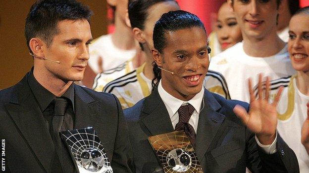 Lampard and Ronaldinho