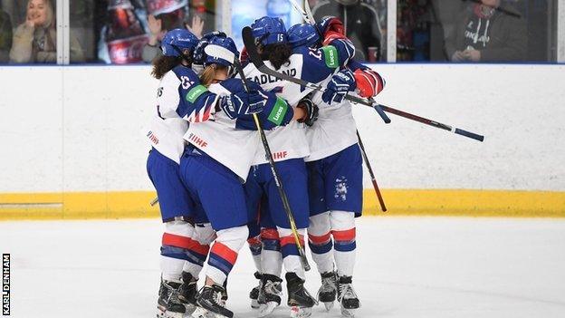 Team GB women ice hockey