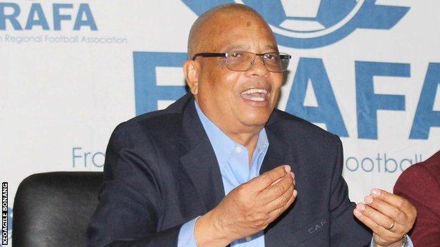 Botswana Football Association president Maclean Letshwiti