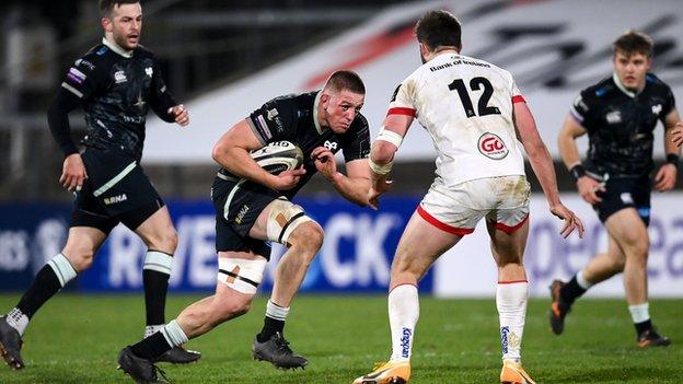 Lloyd Ashley passed the milestone of 100 Ospreys appearances in 2017