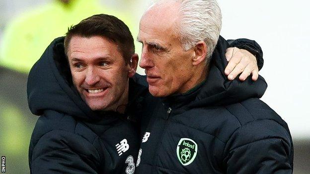 Jeff Hendrick's second-half goal was decisive for McCarthy and assistant manager Robbie Keane