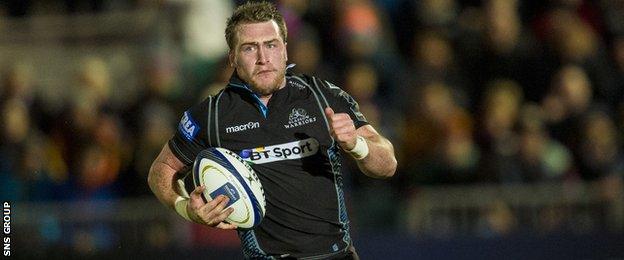 Glasgow and Scotland full-back Stuart Hogg