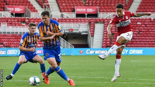 Marcus Tavernier scores for Middlesbrough