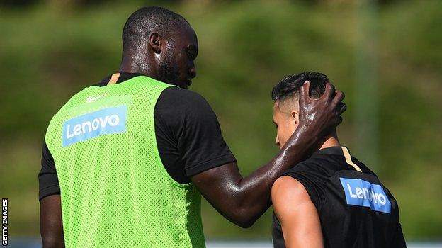 Romelu Lukaku and Alexis Sanchez