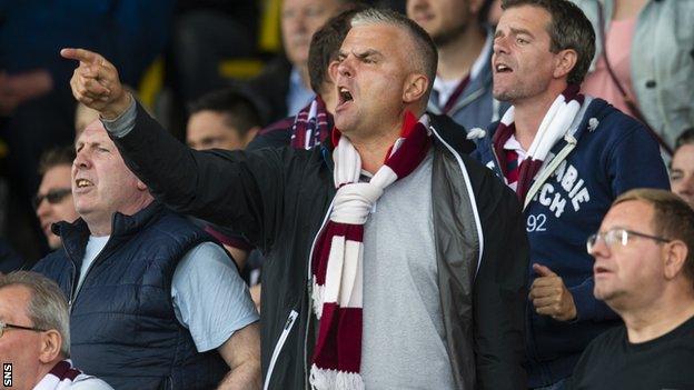 Hearts fans have not been impressed with consecutive sixth-place finishes