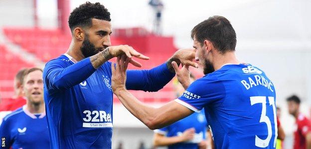 Connor Goldson and Borna Barisic