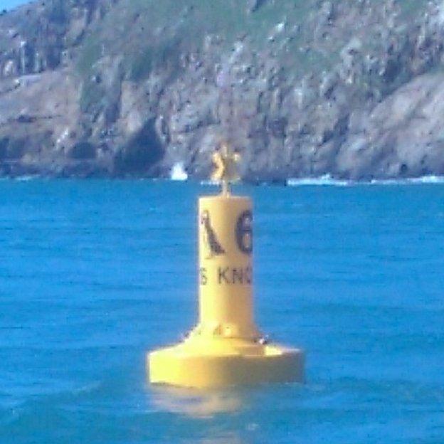 Yellow buoy