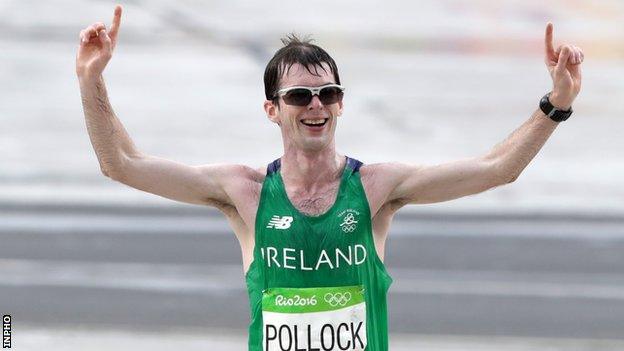 Paul Pollock's time moves him to second on the all-time Irish list behind John Treacy