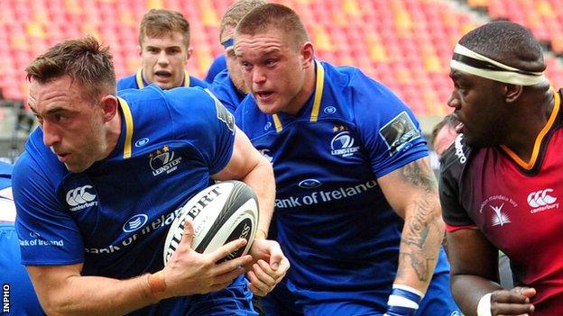 Jack Conan scored Leinster's third try