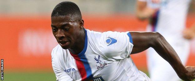 Crystal Palace striker Sullay Kaikai