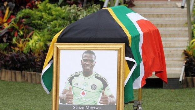 Senzo Meyiwa murder still unsolved three years on - BBC Sport